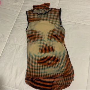 Jean Paul Gaultier Mesh Top